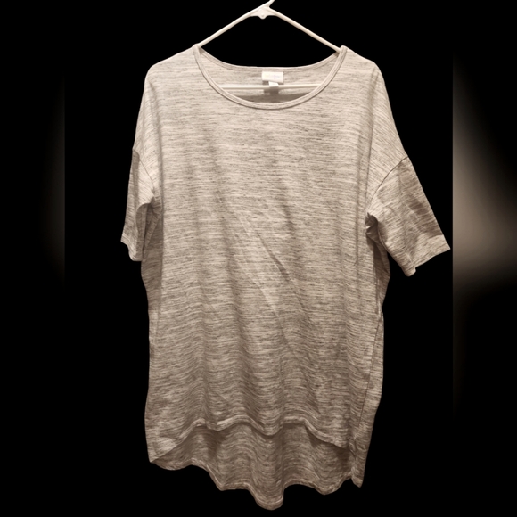 LulaRoe Irma Top Medium Gray / Grey - Picture 1 of 2